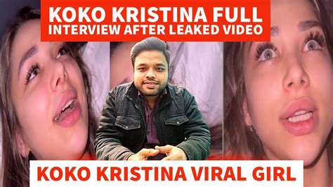 kristina koko|koko in india exposed.